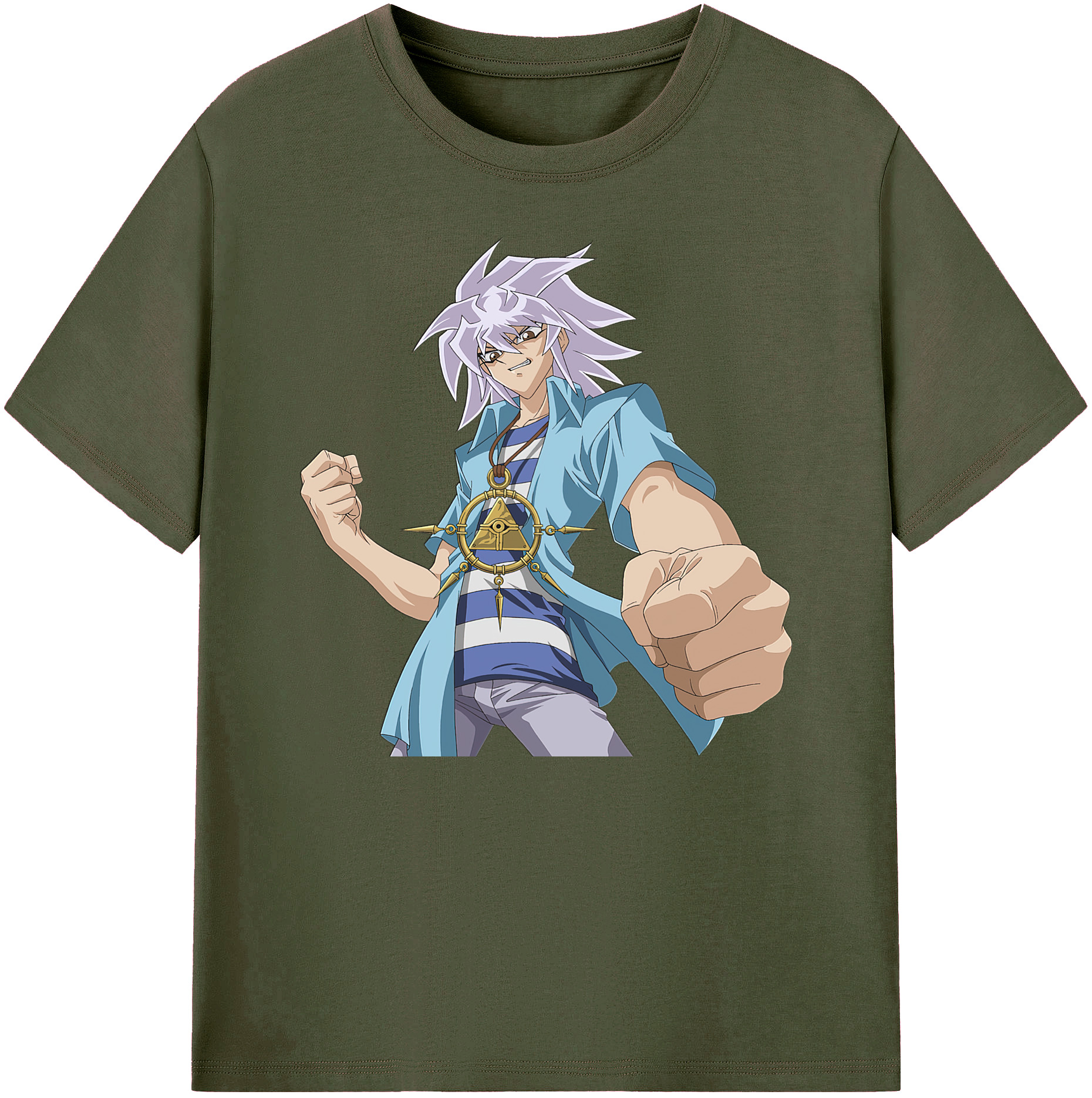 （画像用） 遊☆戯☆王 Yu-Gi-Oh! 綿100％ メンズ半袖Tシャツ｜肌触りやわらか＆通気性